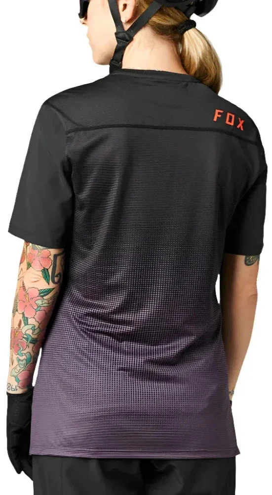 Fox WOMENS FLEXAIR SS JERSEY - Black