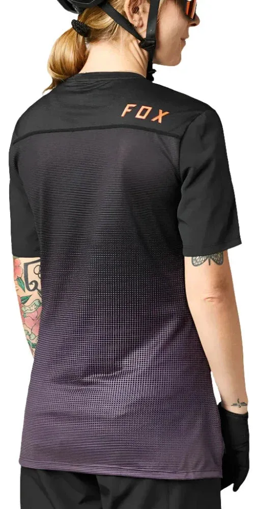 Fox WOMENS FLEXAIR SS JERSEY - Black