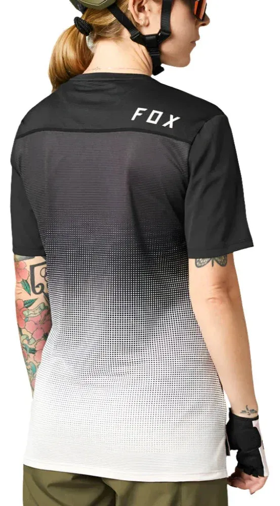Fox WOMENS FLEXAIR SS JERSEY - Black/Pink