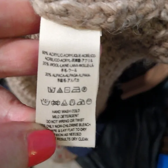 Free People Alpaca Wool Long Knit Cardigan Trench Sweater Coat Duster Jacket, M