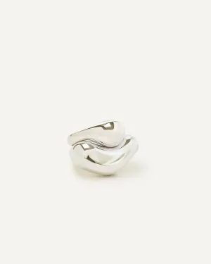 fusion rings all silver