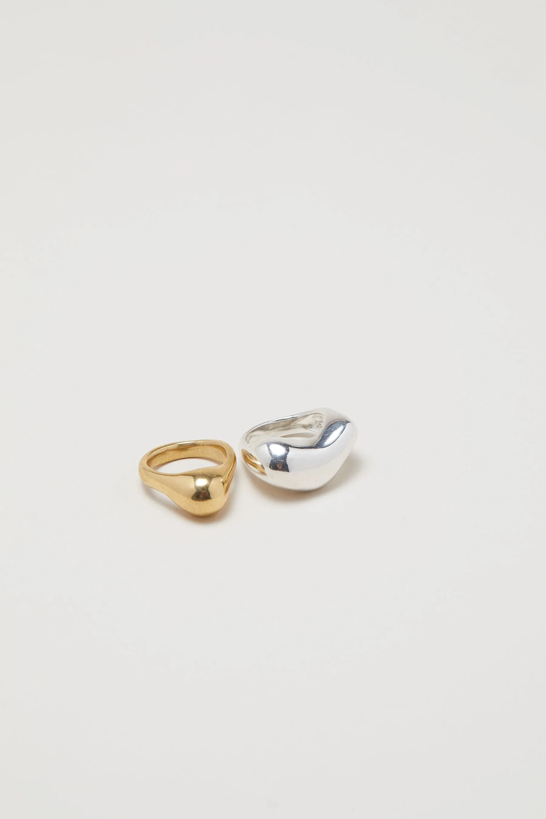 fusion rings all silver
