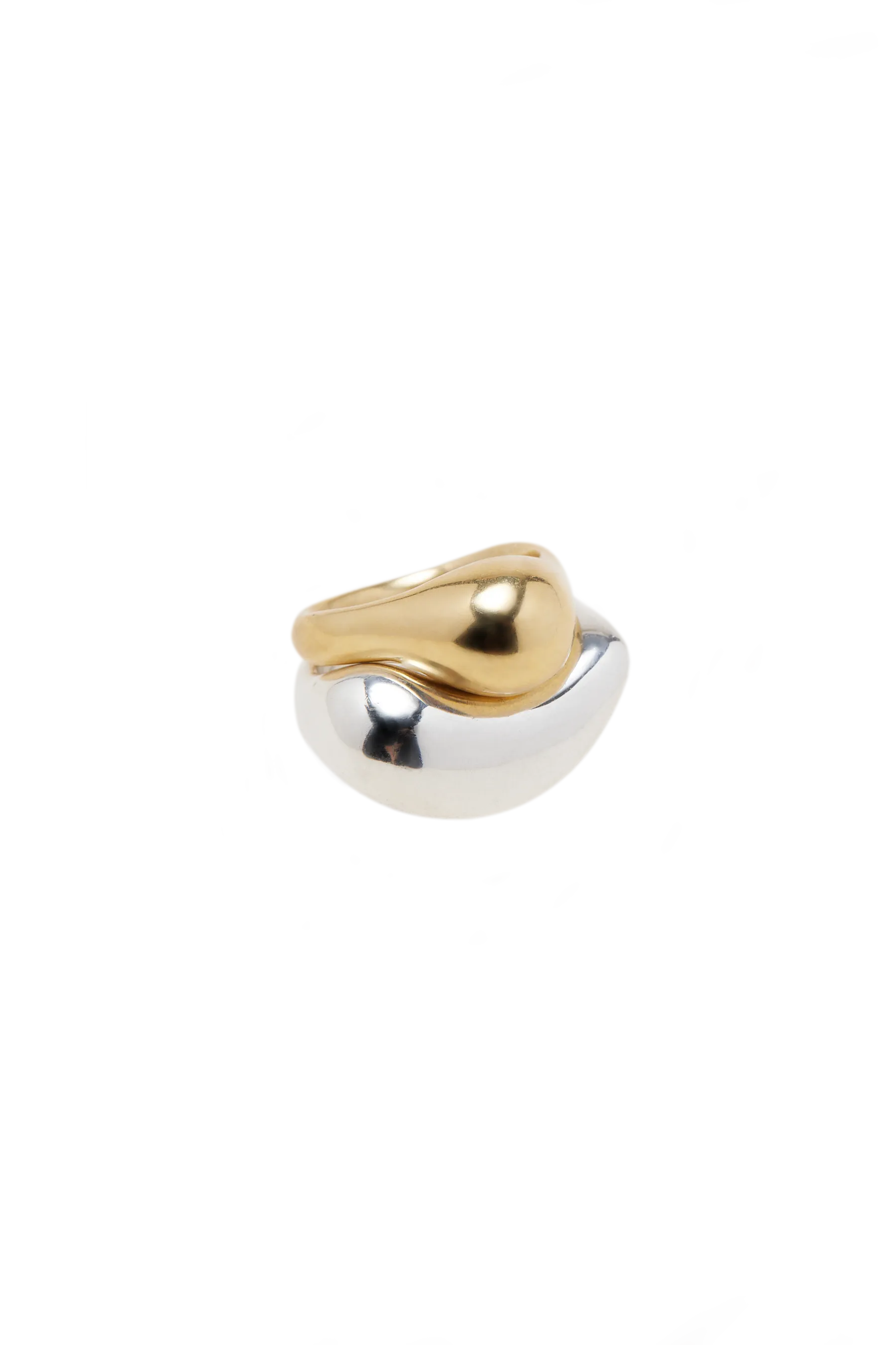 fusion rings all silver