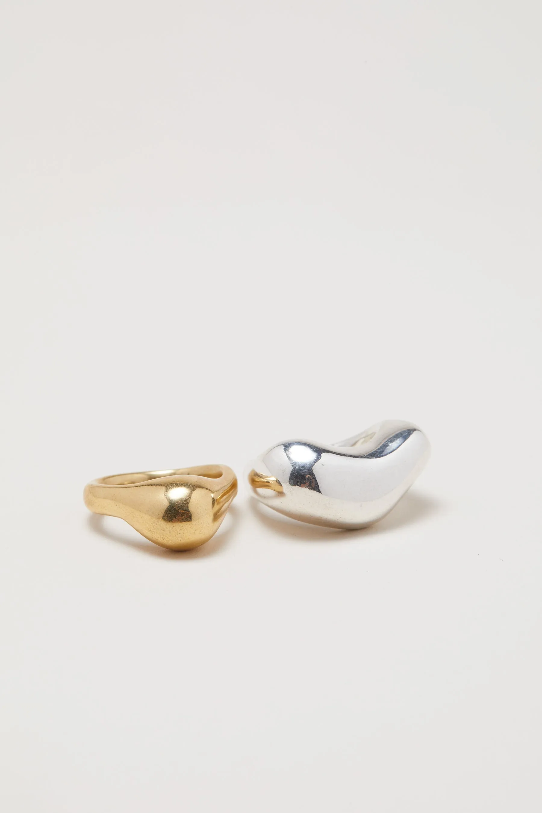 fusion rings all silver