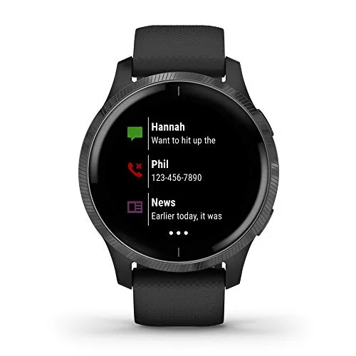 Garmin 010-02173-12 Venu, Black/Slate