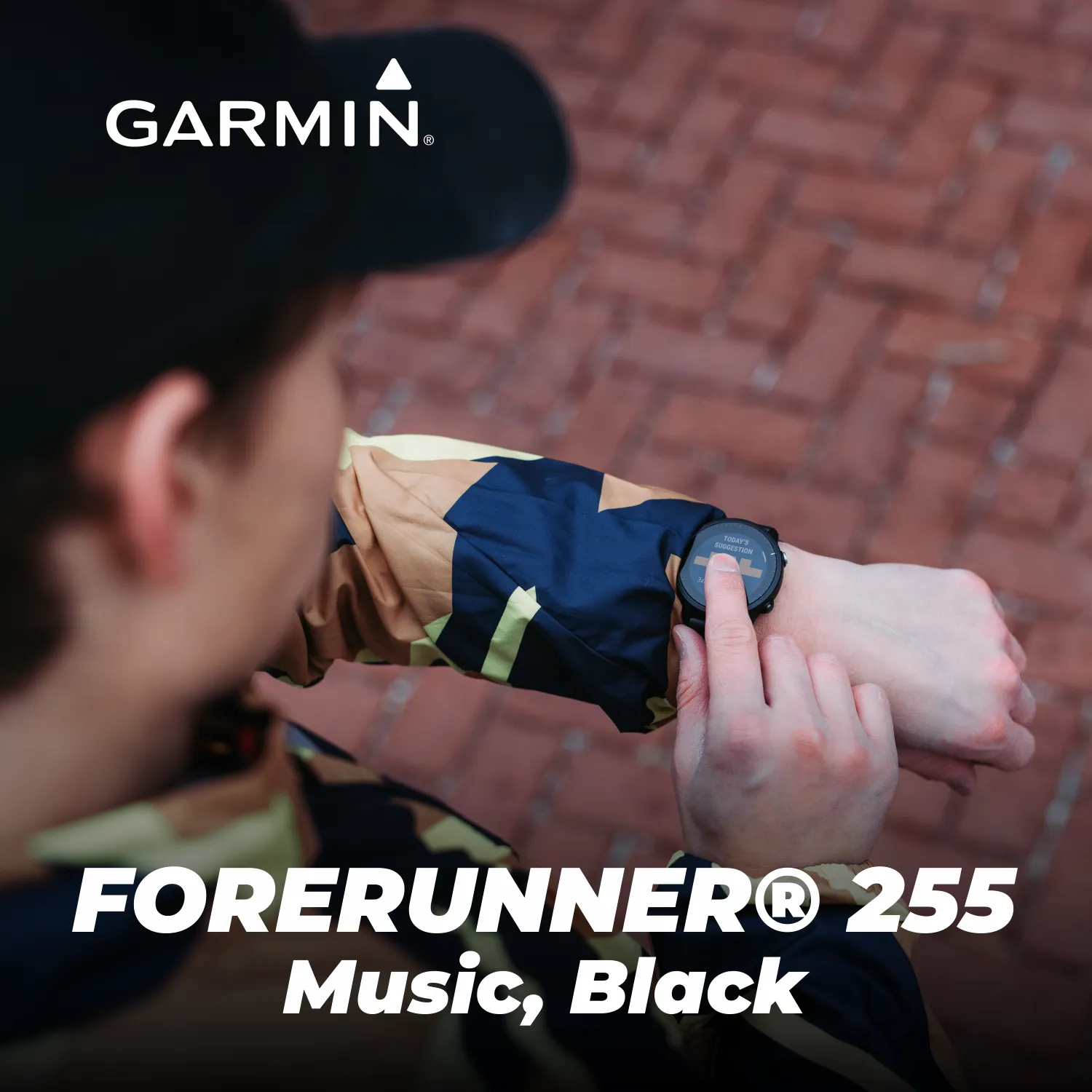 Garmin Forerunner 255 Series GPS Smartwatch, 46 mm or 41 mm with Wearable4U Bundle