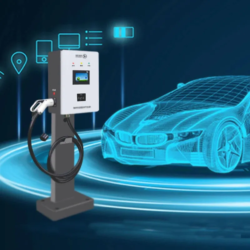 GB/T Standard Electric Car 30KW EV DC Charging Station Charging Piles