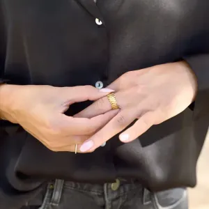 Georgie Gold Adjustable Ring