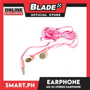 Gifts Earphone Canal Type MS-23 (Assorted Designs and Colors)