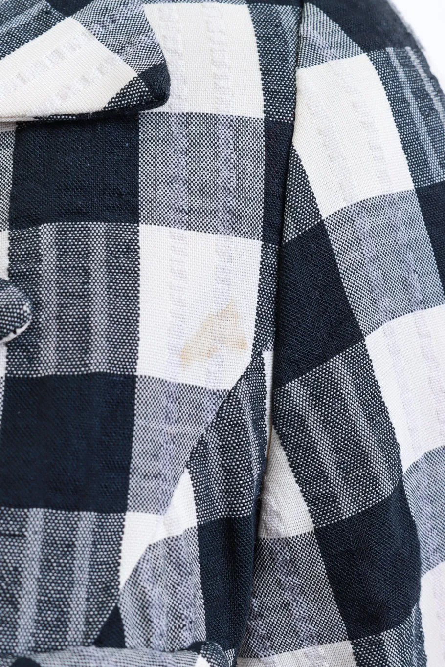 Gingham Trench Coat