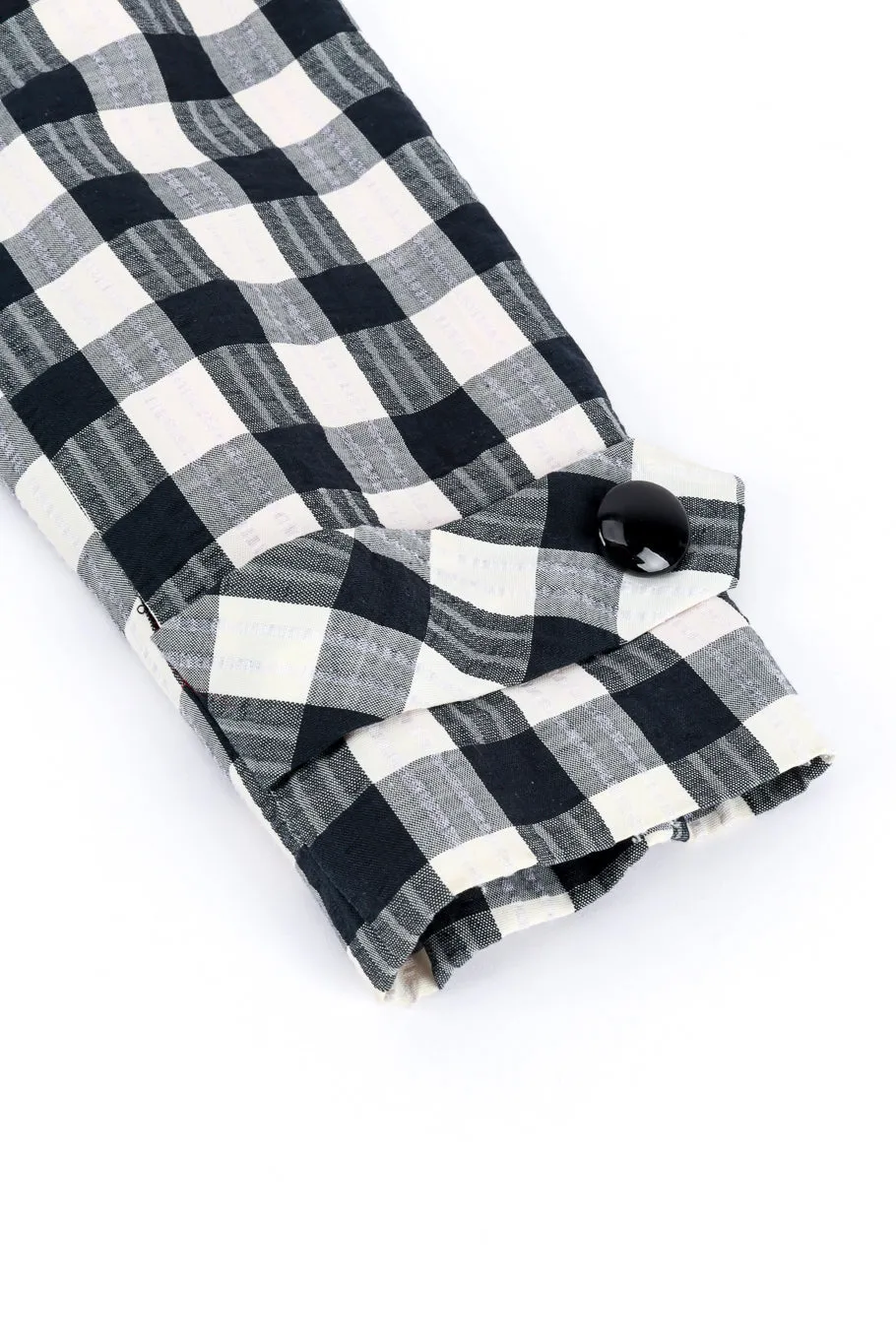 Gingham Trench Coat