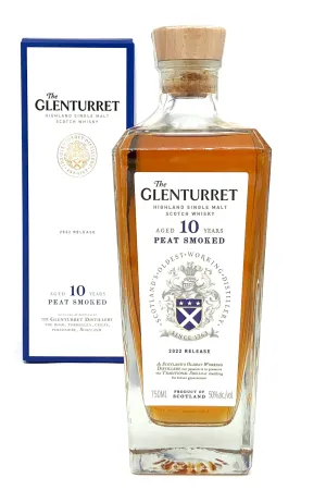 Glenturret 10 Year Old Peated Single Malt Whisky
