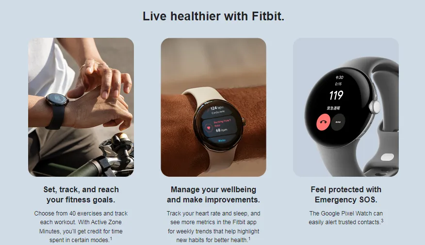 Google Pixel Smart Watch -Fitbit