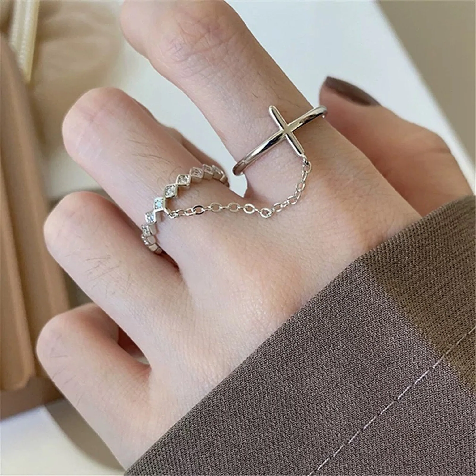 Gothic Cross Rings