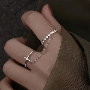 Gothic Cross Rings