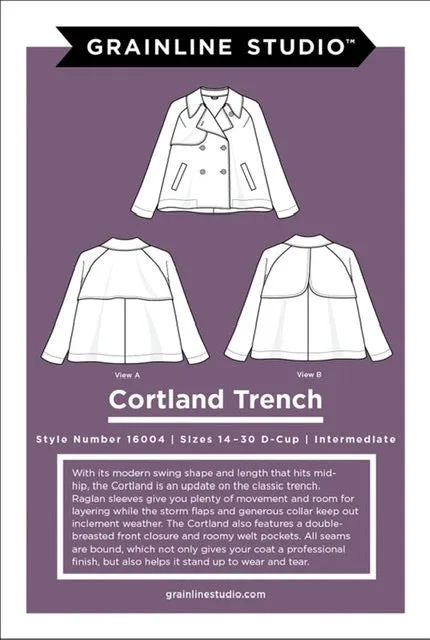 Grainline Studio - Cortland Trench