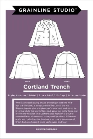 Grainline Studio - Cortland Trench