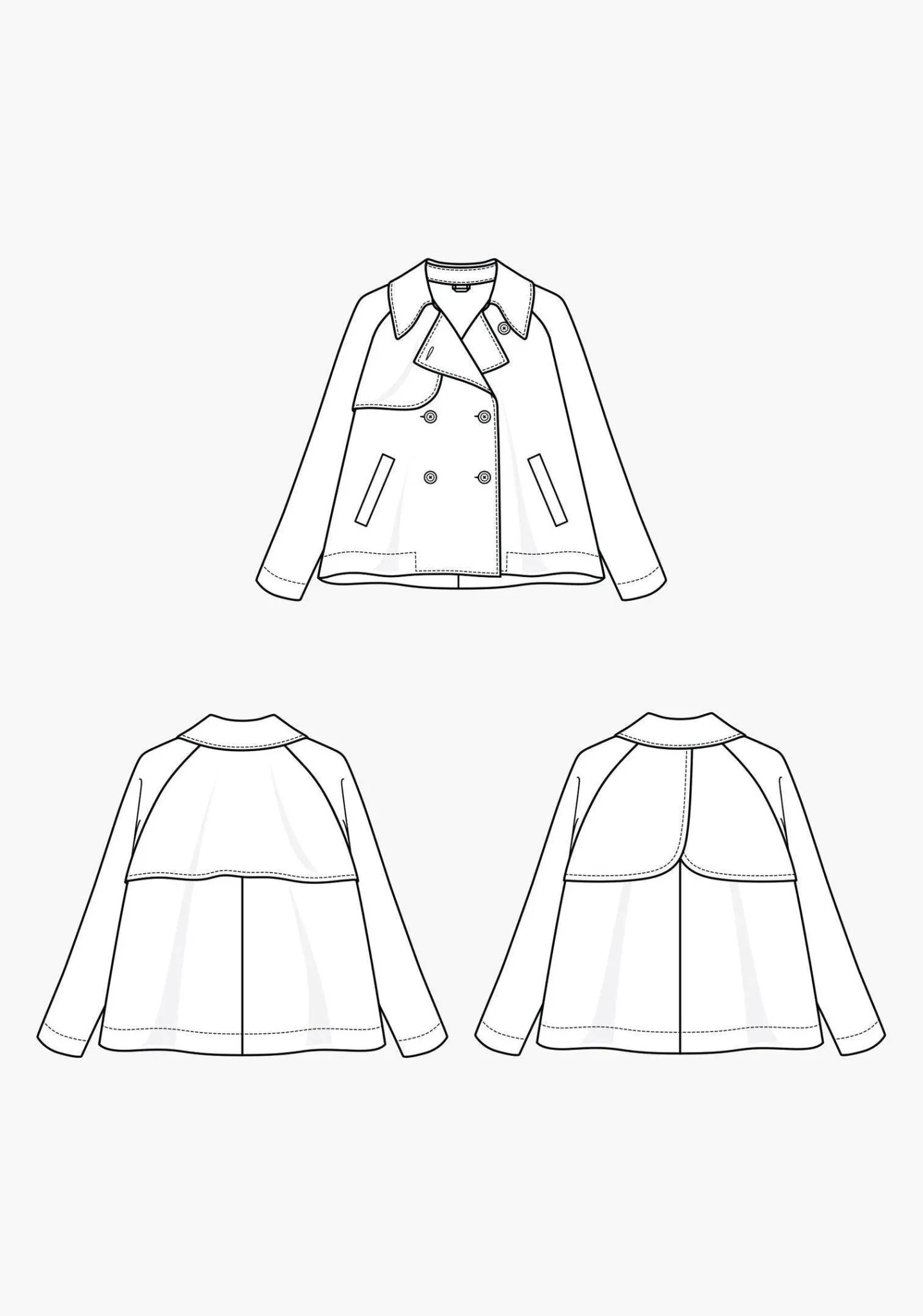 Grainline Studio - Cortland Trench