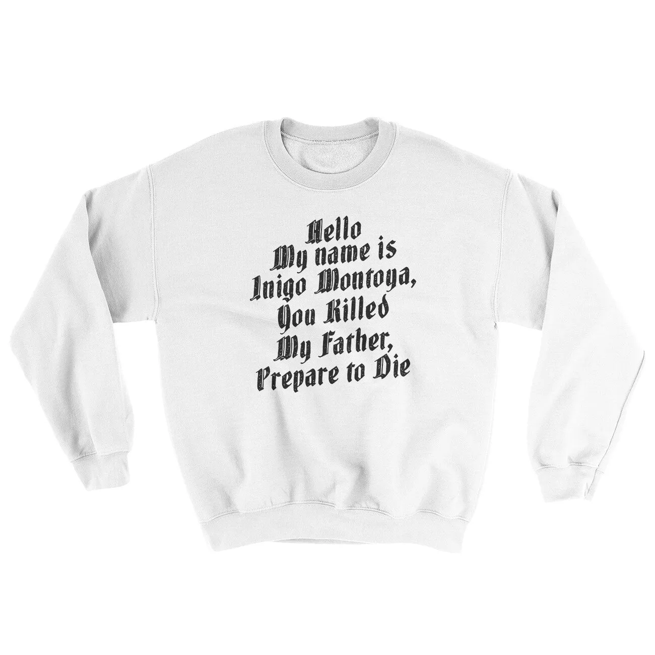 Hello My Name Is Inigo Montoya Ugly Sweater