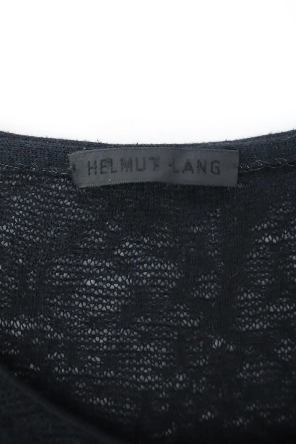 Helmut Lang Archival Cutout Sweater*