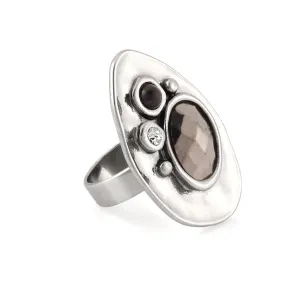 HEMATITE  RINGS #198BK5101 (4E3)