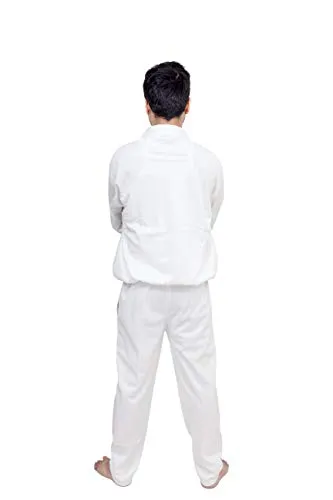 HENCO White Track Suit/Dress for SSB (Service Selection Board) / Indian Armed Forces, Boy-Girl. (Medium - 38)