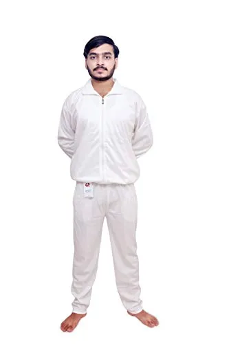 HENCO White Track Suit/Dress for SSB (Service Selection Board) / Indian Armed Forces, Boy-Girl. (Medium - 38)