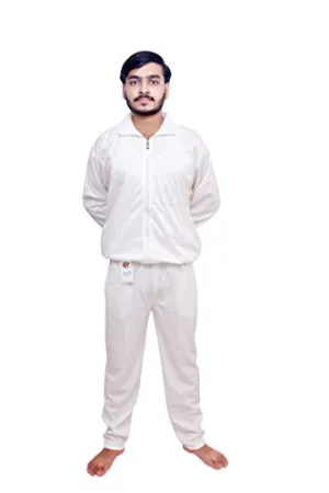 HENCO White Track Suit/Dress for SSB (Service Selection Board) / Indian Armed Forces, Boy-Girl. (Medium - 38)