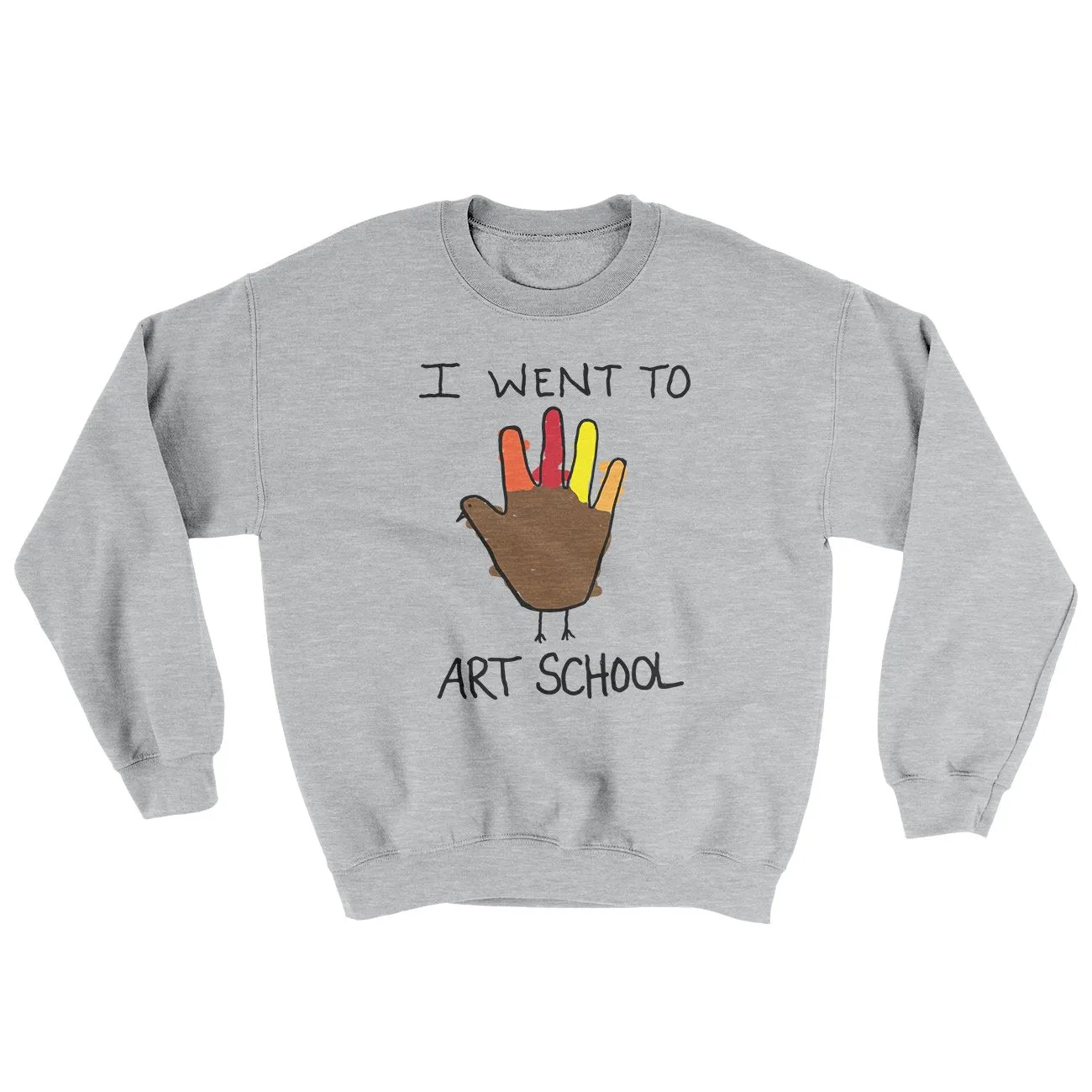 I Went To Art School Ugly Sweater