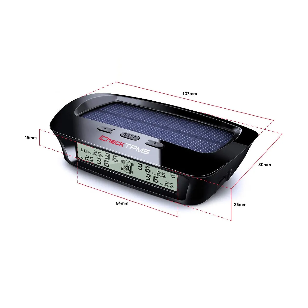 iCheck Tyre Pressure Monitoring System - 8 Sensor Kit