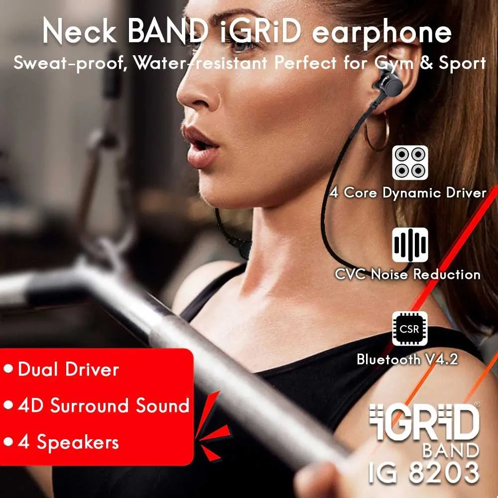 iGRiD Wireless Earphones -IG8203