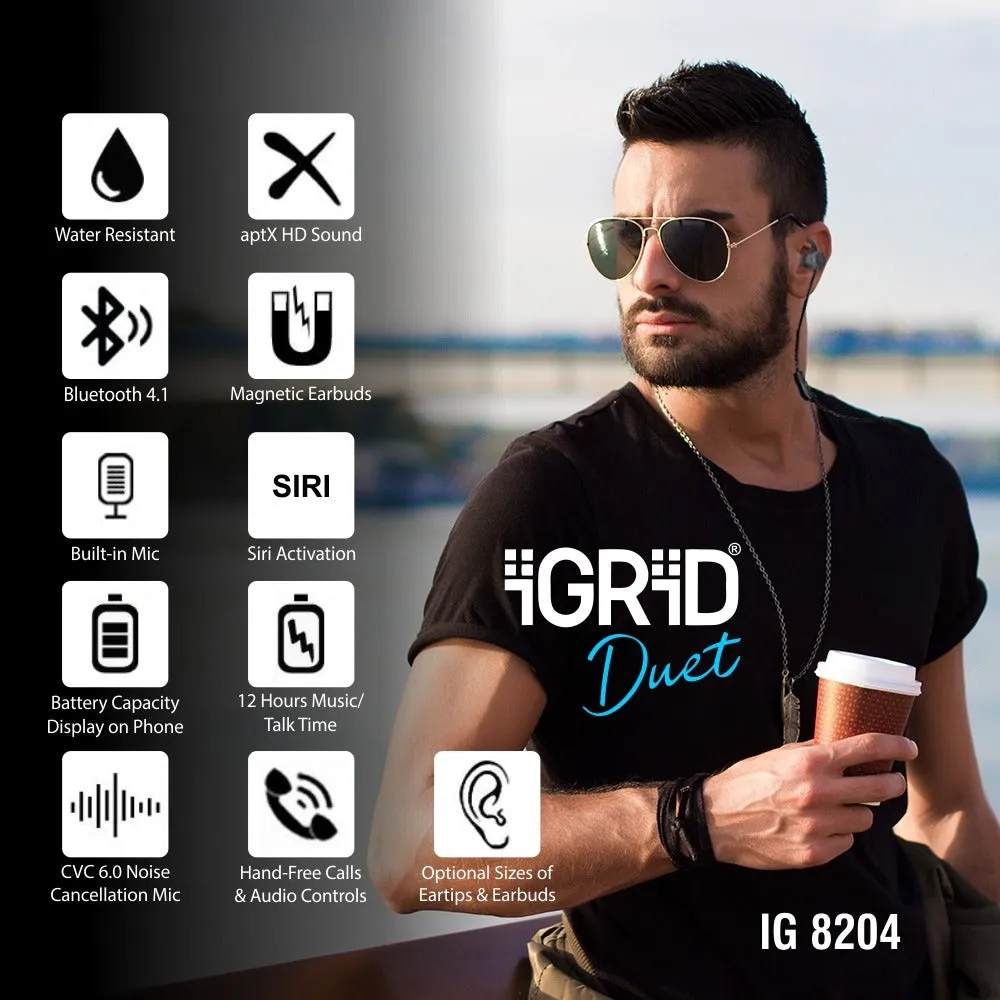 iGRiD Wireless Earphones - ‎IG8204