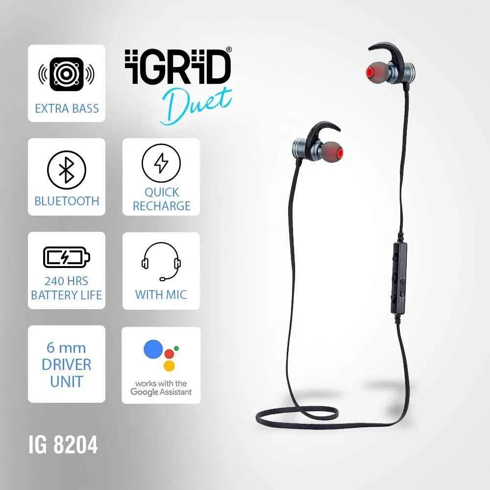 iGRiD Wireless Earphones - ‎IG8204