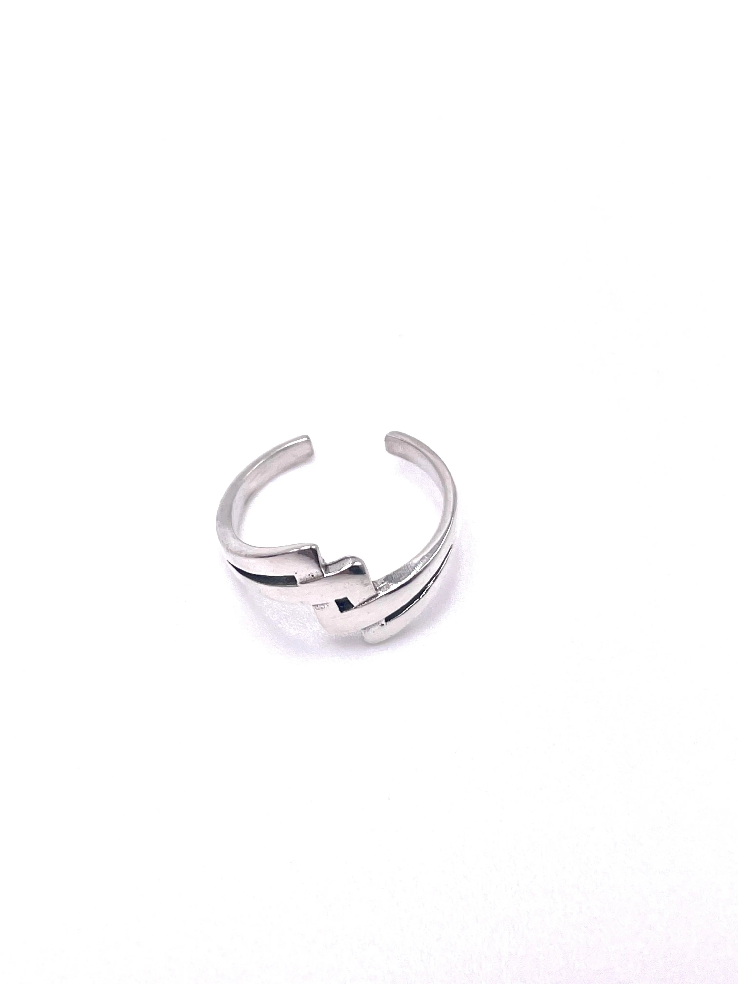 Intertwined Toe Ring