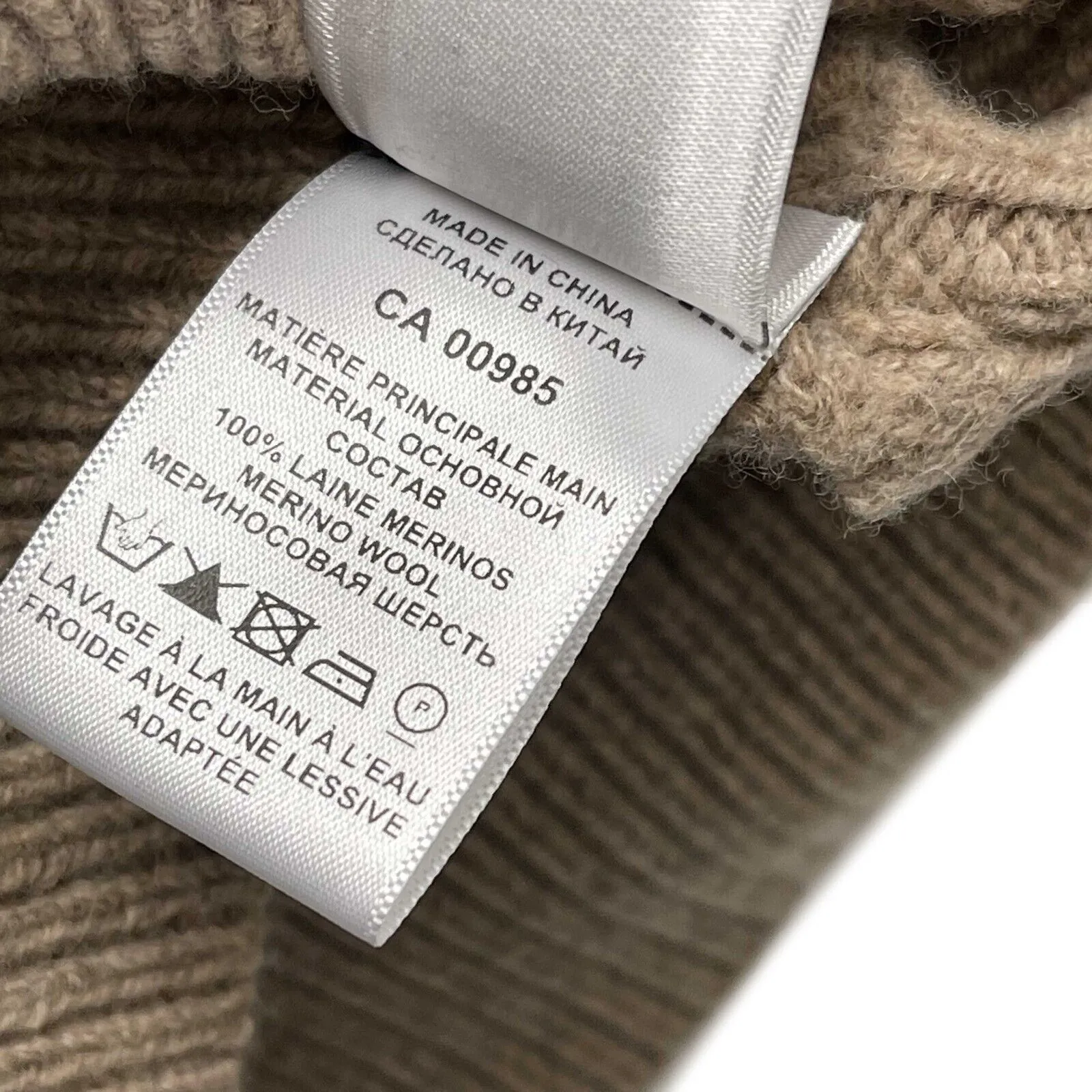 Isabel Marant NEW Emi Knitwear Wool Sweater Beige 34 US 2