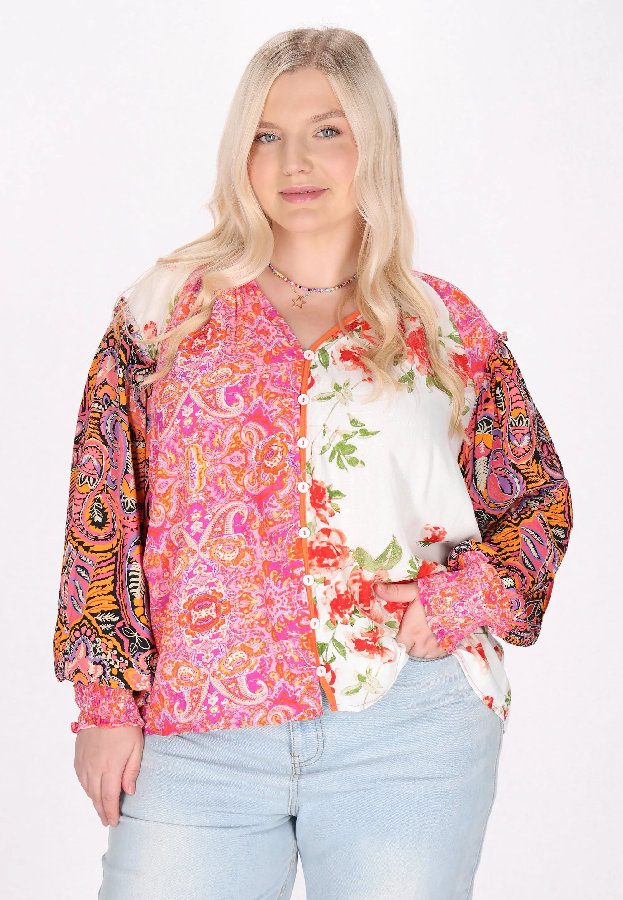 IZIA Women's Plus Size Blouse