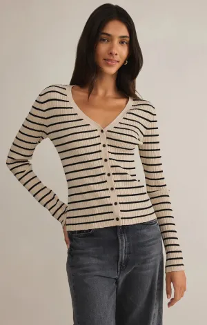 Jordana Stripe Sweater-Sandshell