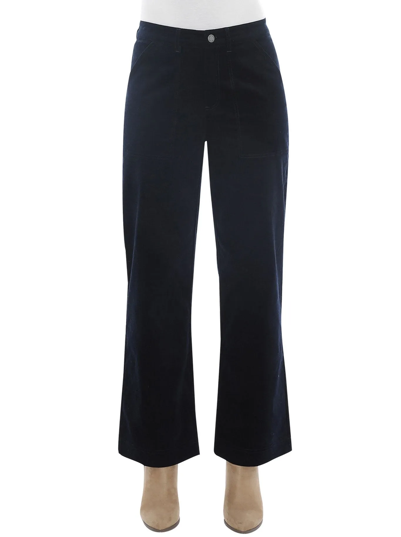 JUMP PATCH POCKET VELOUR PANT