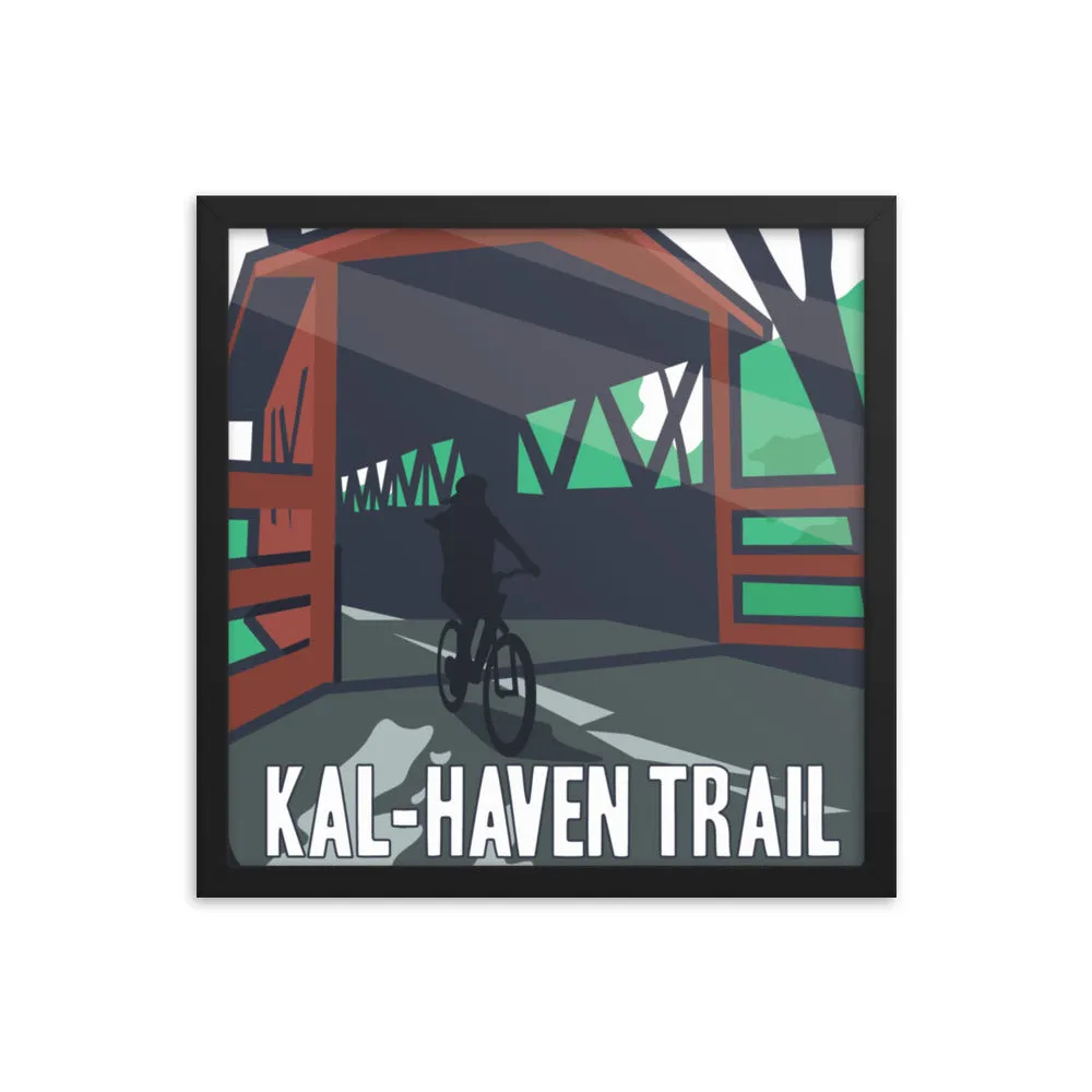 Kal-Haven Trail Framed Poster