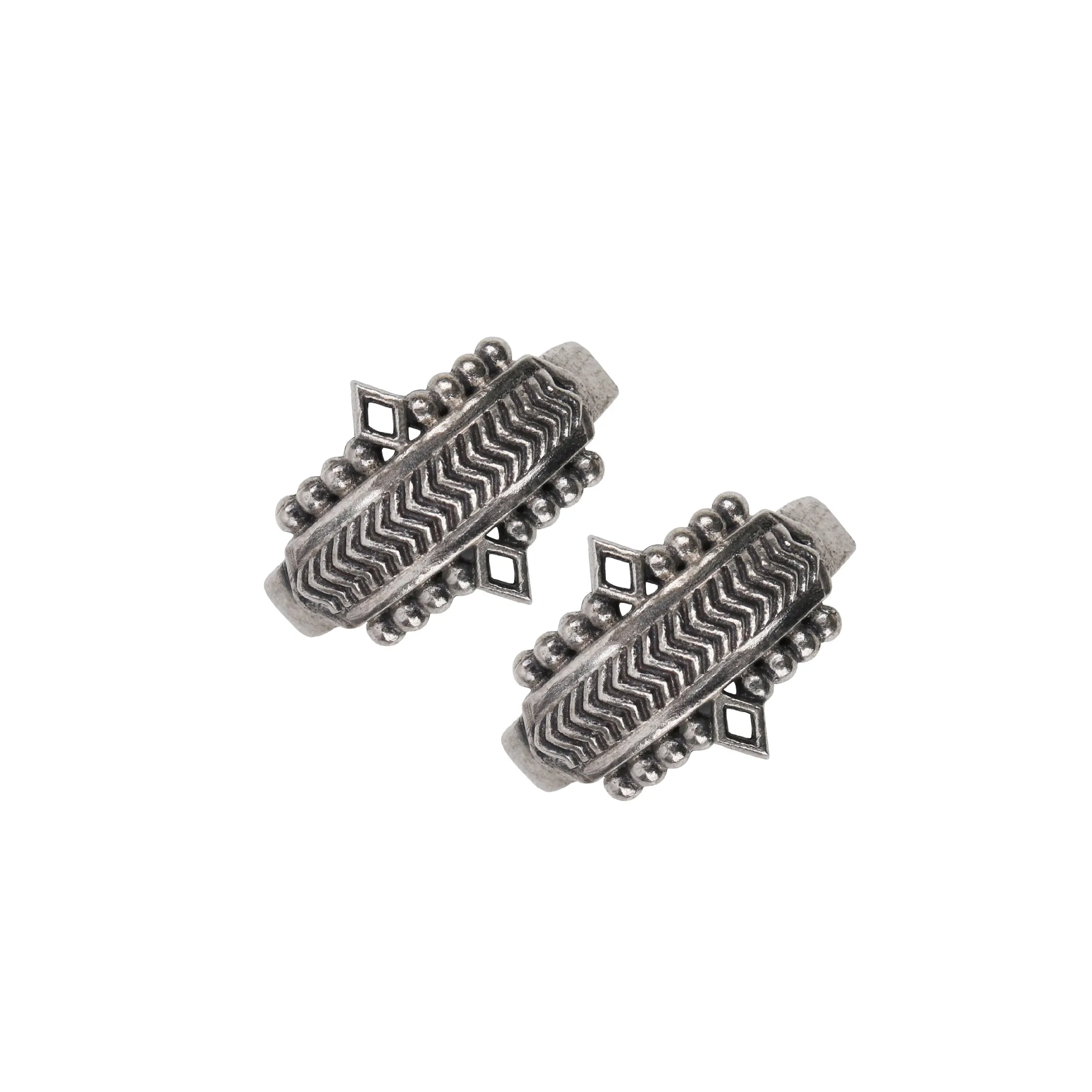 Kalki silver toe ring by Moha