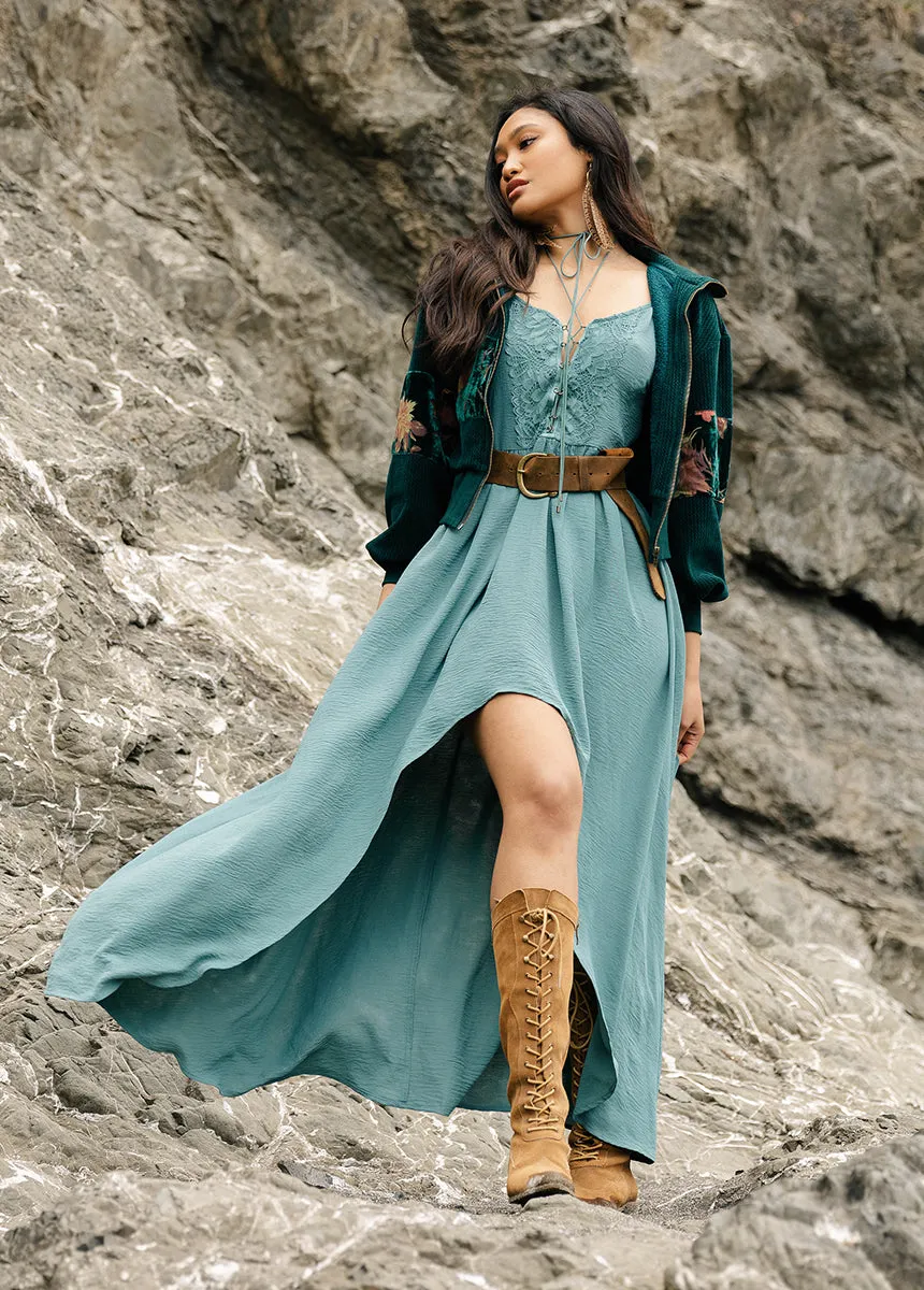 Kallistee Jacket in Peacock
