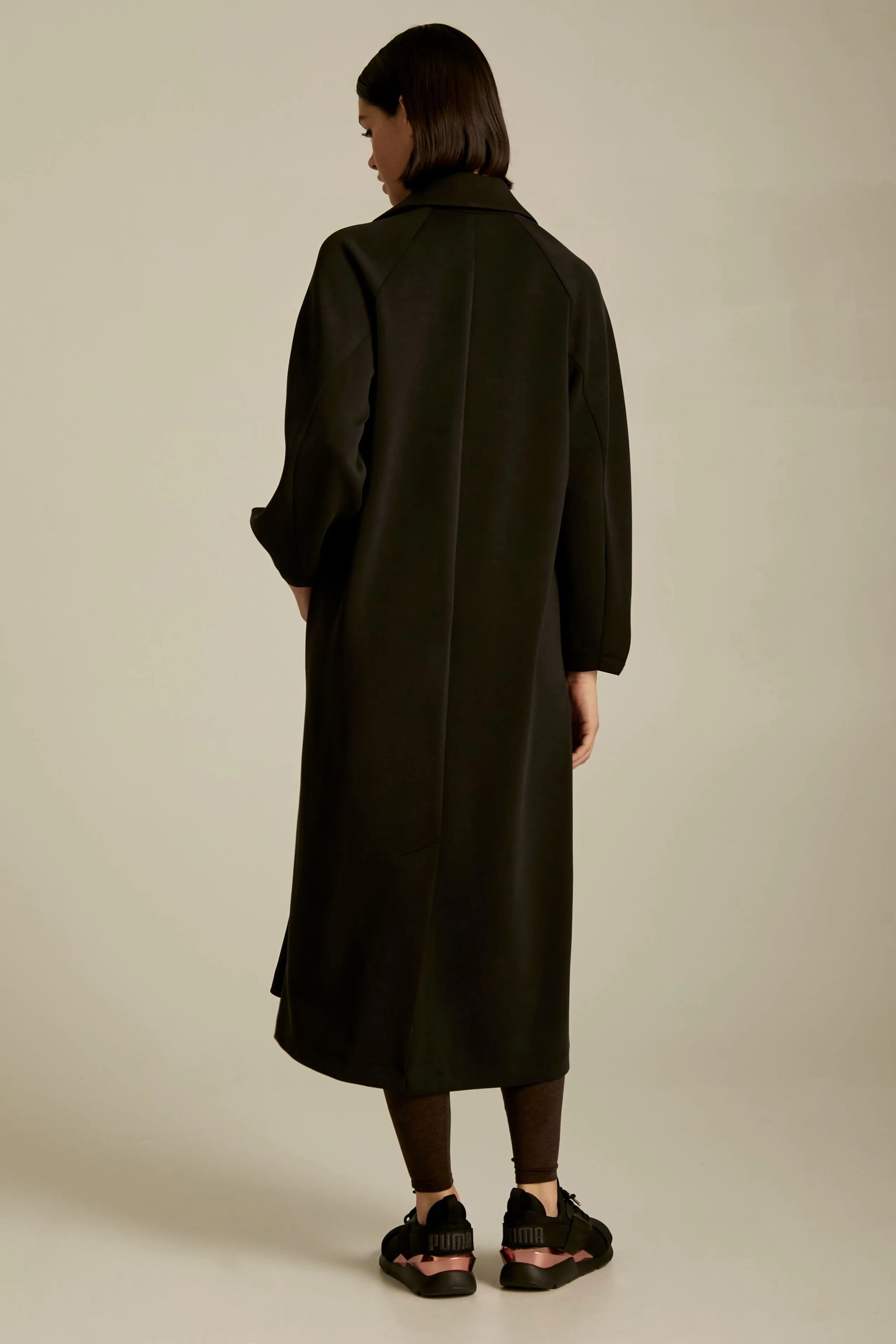 Kenzie Pleat Sleeve Trench