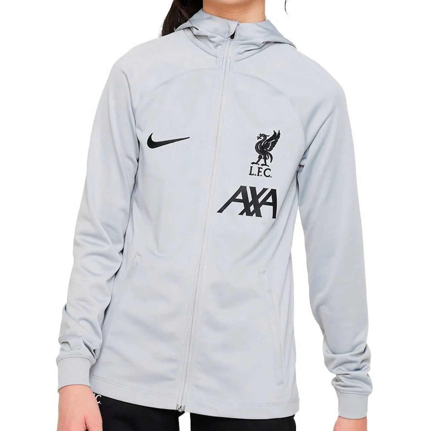 Kids - Liverpool hooded presentation Soccer tracksuit 2023/24 - Nike