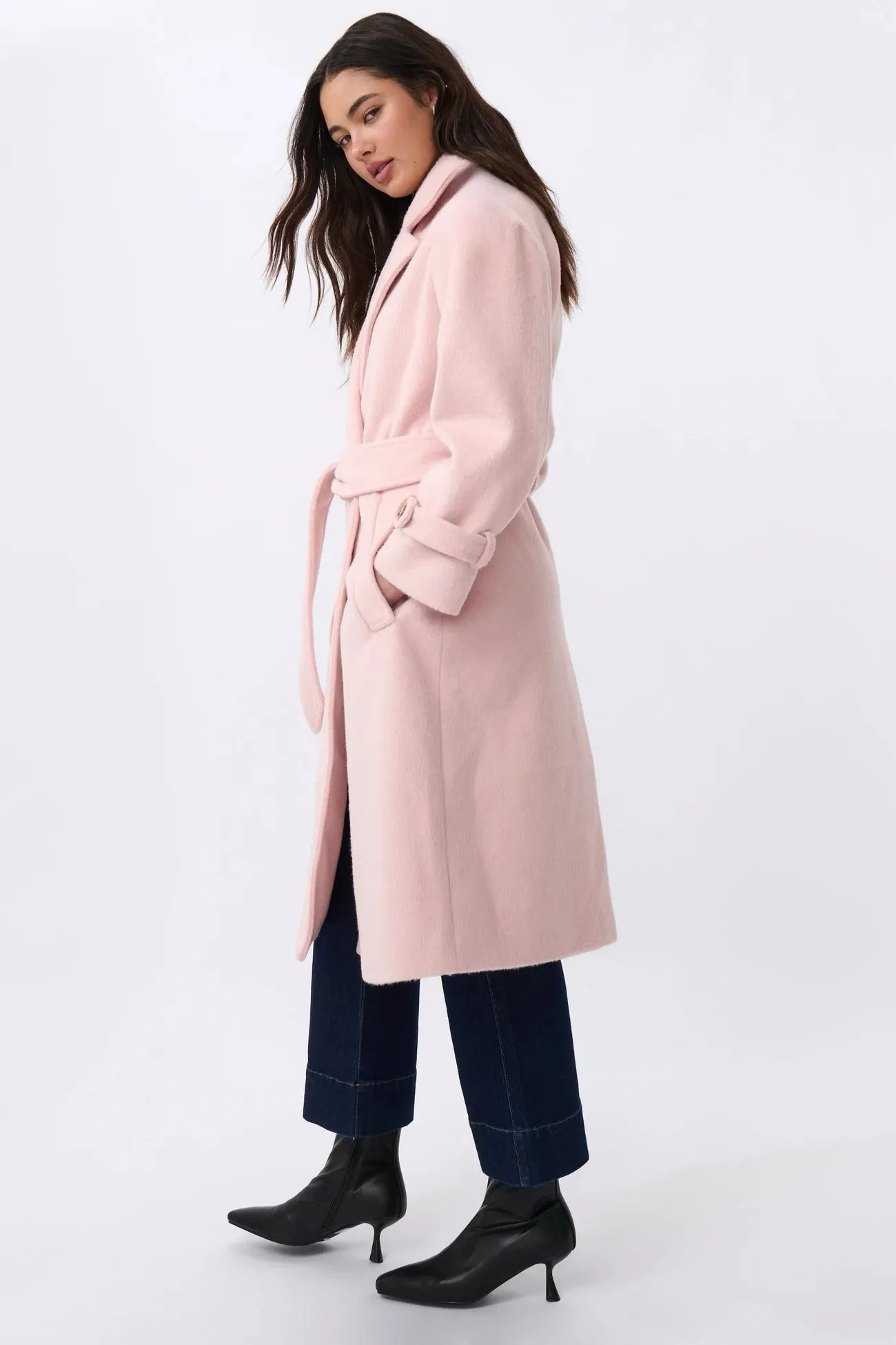 Kireina - Jasmine Coat - Soft Pink