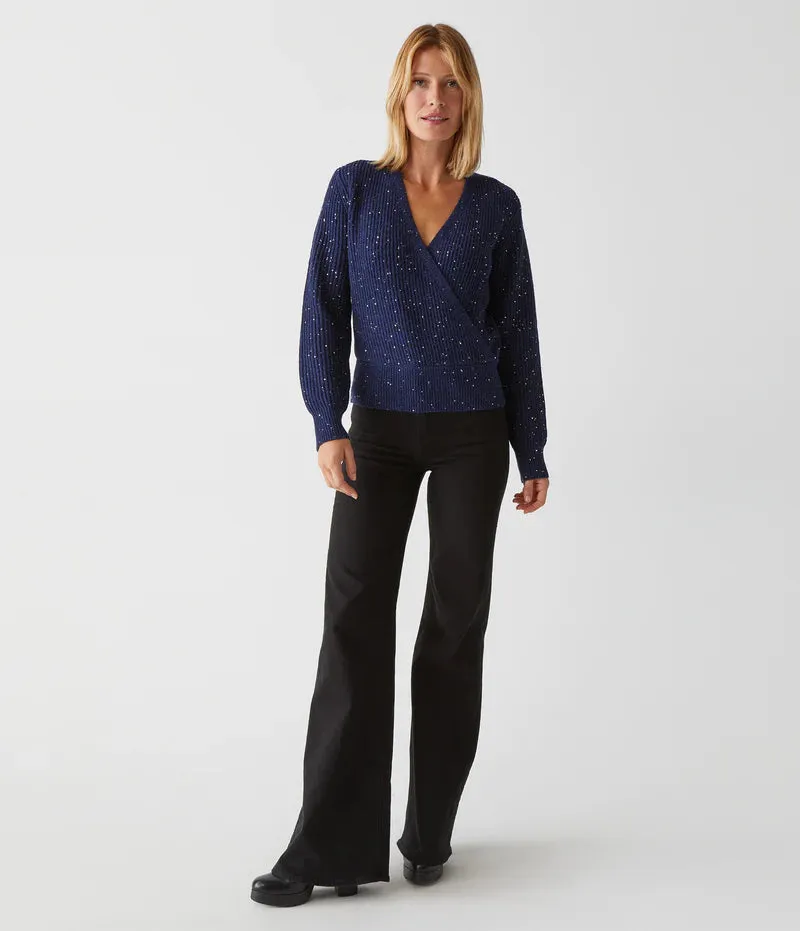 Laurel Surplice Sweater
