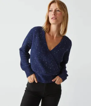 Laurel Surplice Sweater