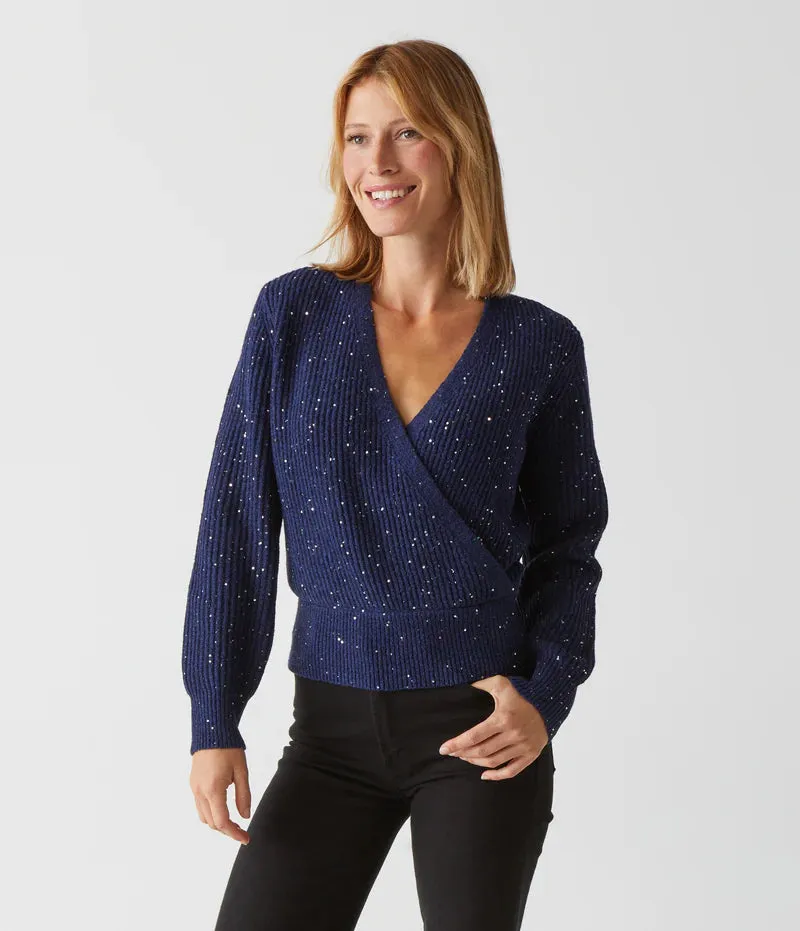 Laurel Surplice Sweater