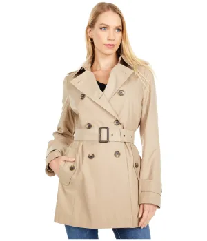Lauren Ralph Lauren Double Breasted Trench Sand MD
