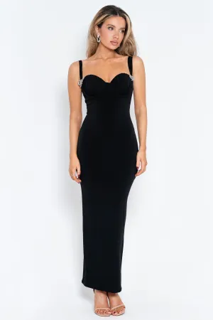 Layana Black Dress