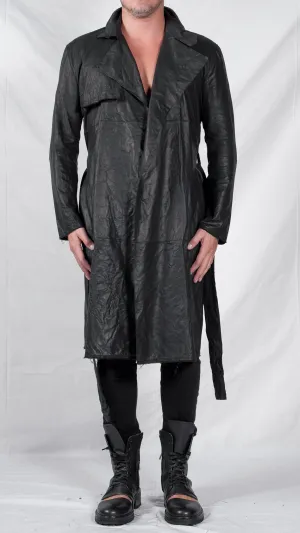 Leather Trench Coat